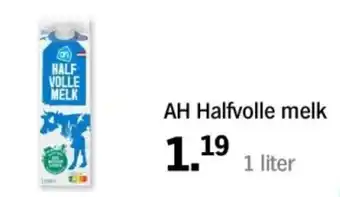 Albert Heijn AH Halfvolle melk aanbieding