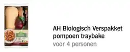 Albert Heijn AH Biologisch Verspakket pompoen traybake aanbieding