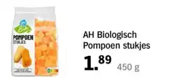 Albert Heijn AH Biologisch Pompoen stukjes aanbieding