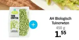 Albert Heijn AH Biologisch Tuinerwten aanbieding