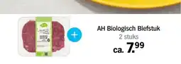 Albert Heijn AH Biologisch Biefstuk aanbieding