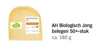 Albert Heijn AH Biologisch Jong belegen 50+-stuk aanbieding