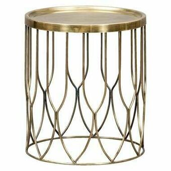 Leen Bakker Bijzettafel Verdi - messingkleur - 40xØ35 cm aanbieding