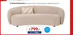 Woonsquare 3-zitsbank Barbados aanbieding