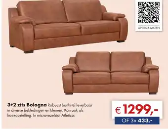 Woonsquare 3+2 zits Bologna aanbieding