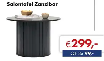 Woonsquare Salontafel Zanzibar aanbieding
