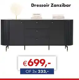 Woonsquare Dressoir Zanzibar aanbieding