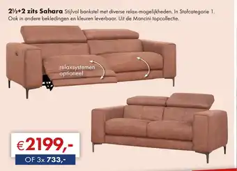 Woonsquare 212+2 zits Sahara aanbieding