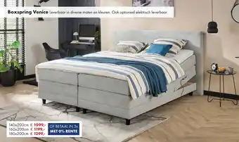 Woonsquare Boxspring Venice aanbieding