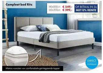 Woonsquare Compleet bed Ritz aanbieding