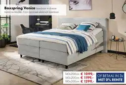 Woonsquare Boxspring Venice aanbieding