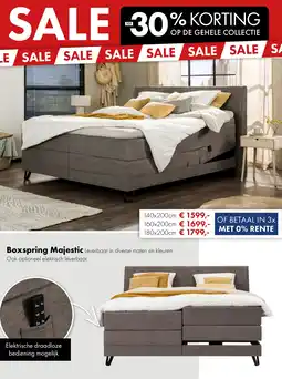 Woonsquare Boxspring Majestic aanbieding