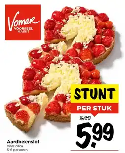 Vomar Voordeelmarkt Aardbeienslof aanbieding