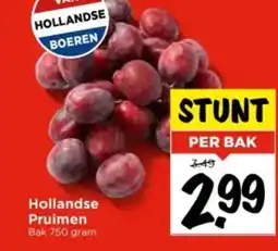 Vomar Voordeelmarkt Hollandse Pruimen aanbieding