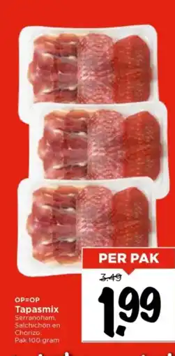 Vomar Voordeelmarkt Tapasmix aanbieding