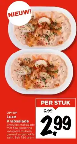 Vomar Voordeelmarkt Luxe Krabsalade Smeuïge krabsalade aanbieding