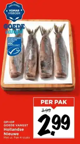 Vomar Voordeelmarkt Hollandse Nieuwe aanbieding