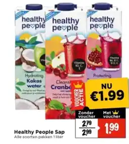 Vomar Voordeelmarkt Healthy People Sap aanbieding