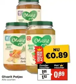 Vomar Voordeelmarkt Olvarit Potjes aanbieding