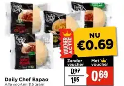 Vomar Voordeelmarkt Daily Chef Bapao aanbieding