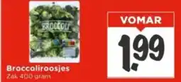 Vomar Voordeelmarkt Broccoliroosjes aanbieding