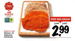 Vomar Voordeelmarkt Wiener of Zigeuner schnitzels aanbieding