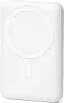 Bol.com Tsunova - Draadloze powerbank - 10.000 mAh - MagSafe - Snellader - 20 Watt - Wit aanbieding
