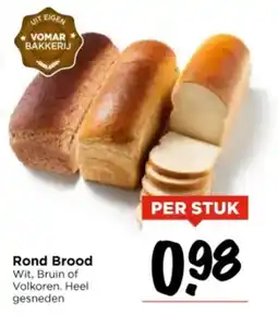 Vomar Voordeelmarkt Rond Brood aanbieding