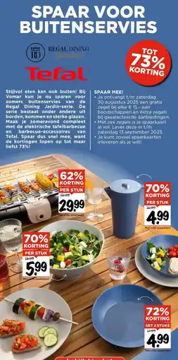 Vomar Voordeelmarkt SPAAR VOOR BUITENSERVIES aanbieding