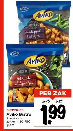 Vomar Voordeelmarkt DIEPVRIES Aviko Bistro aanbieding