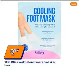 Action Skin Bliss verkoelend voetenmasker aanbieding