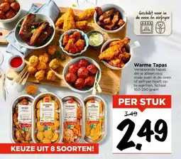 Vomar Voordeelmarkt Warme Tapas aanbieding