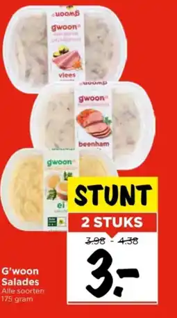 Vomar Voordeelmarkt G'woon Salades aanbieding