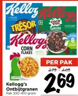 Vomar Voordeelmarkt Kellogg's Ontbijtgranen aanbieding