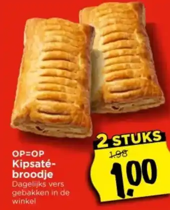 Vomar Voordeelmarkt Kipsaté broodje aanbieding