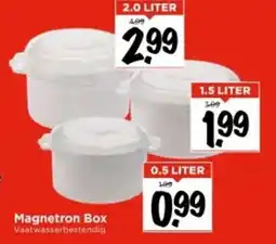 Vomar Voordeelmarkt Magnetron Box aanbieding