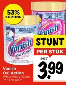 Vomar Voordeelmarkt Vanish Oxi Action aanbieding