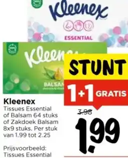 Vomar Voordeelmarkt Kleenex aanbieding