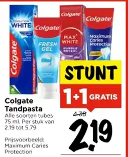 Vomar Voordeelmarkt Colgate Tandpasta aanbieding