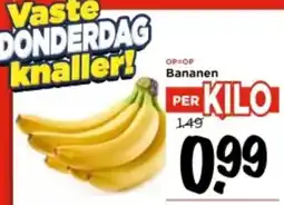 Vomar Voordeelmarkt Bananen aanbieding