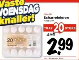 Vomar Voordeelmarkt Scharreleieren aanbieding