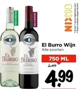 Vomar Voordeelmarkt El Burro Wijn aanbieding
