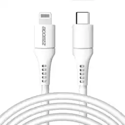 ANWB Accezz Lightning naar USB-C kabel 2 meter Wit aanbieding