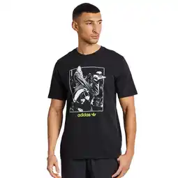 Foot Locker Adidas Graphics Heren T-shirts - Zwart - Maat: S - Foot Locker aanbieding