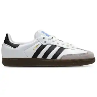 Foot Locker Adidas Samba Dames Schoenen - Wit - Maat: 35.5 - Leer - Foot Locker aanbieding
