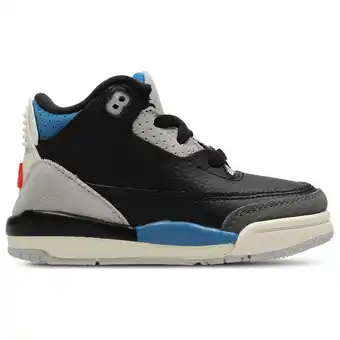 Foot Locker Jordan Aj3 Retro Unisex Schoenen - Zwart - Maat: 21 - Leer - Foot Locker aanbieding