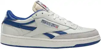 Amazon Reebok Club C Revenge Vintage Sneaker voor heren, Krijt Collegiate Royal Excellent Rood, 42 EU aanbieding