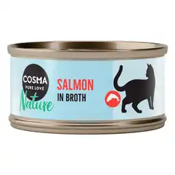Zooplus 24x70g Nature Zalm Cosma Kattenvoer aanbieding