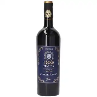 Dirck 3 Piccini 1882 Puglia Appassimento 75 cl aanbieding