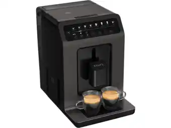 MediaMarkt Krups Ea897h Evidence Eco Design Volautomatische Espressomachine Coal aanbieding